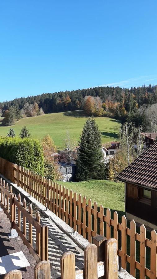 Ferienwohnung Terrasse Des Monts - Duplex Independant De Charme Les Hopitaux-Neufs Exterior foto