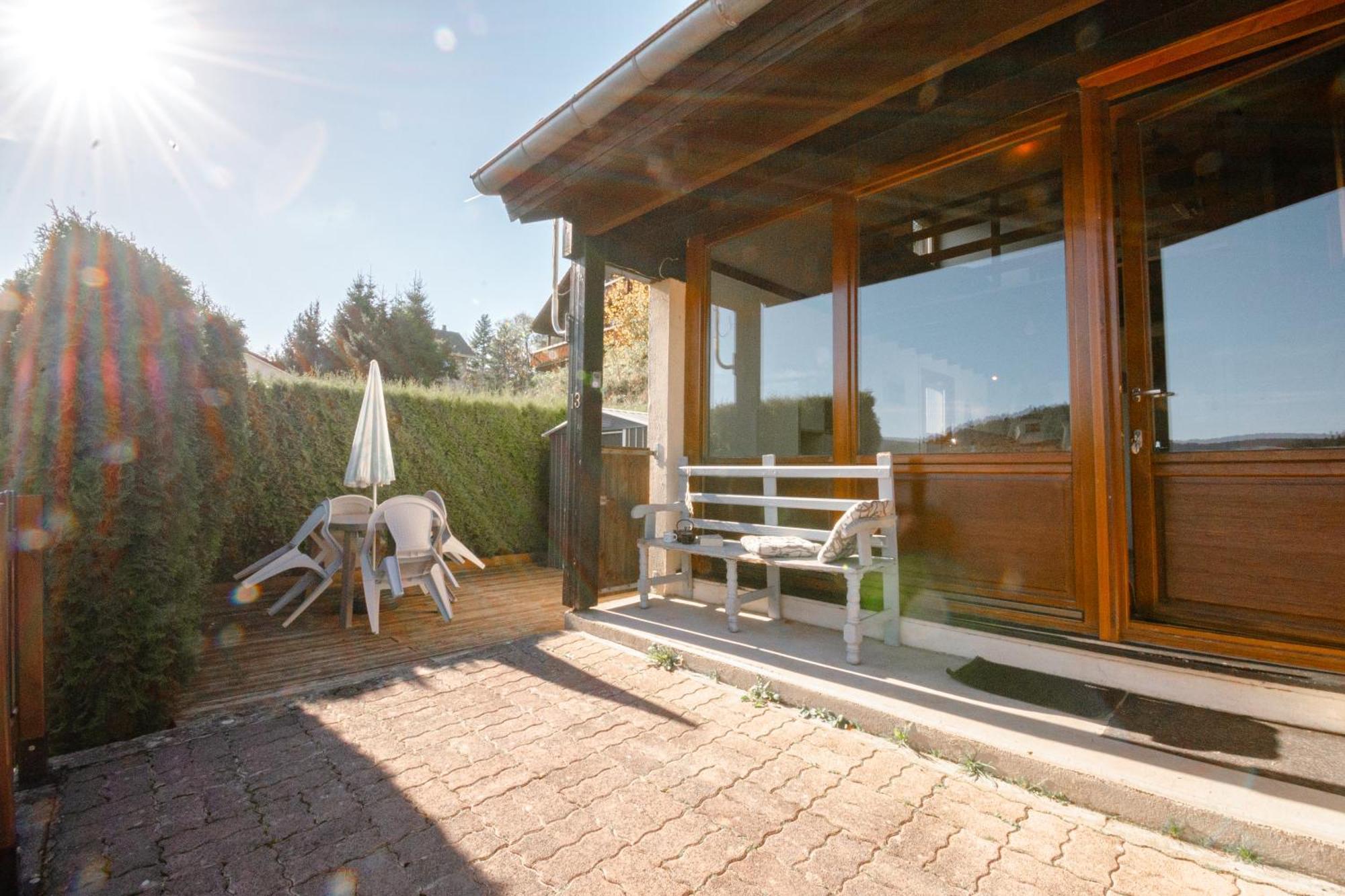 Ferienwohnung Terrasse Des Monts - Duplex Independant De Charme Les Hopitaux-Neufs Exterior foto